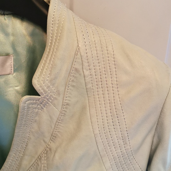 Blink leather DISTRESSED jacket - Picture 2 of 5